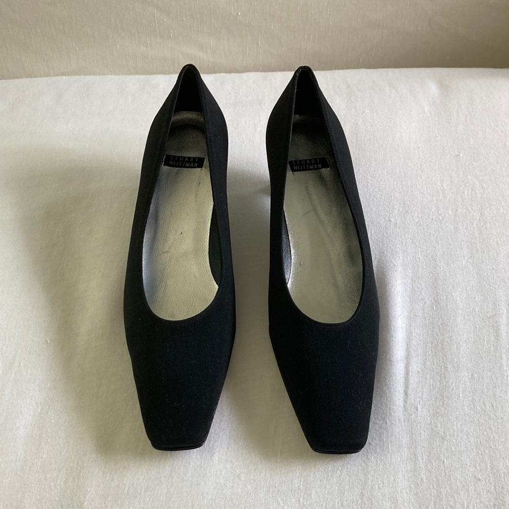 Never Worn Stuart Weitzman Leather Heels